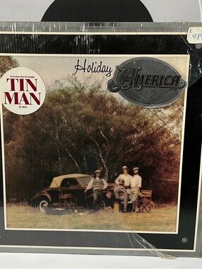 America - Holiday LP (1974) Warner Bros W 2808 W/OG Shrink & Hype